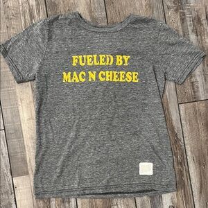 Retro Brand “Fueled by Mac n Cheese” Youth Tee